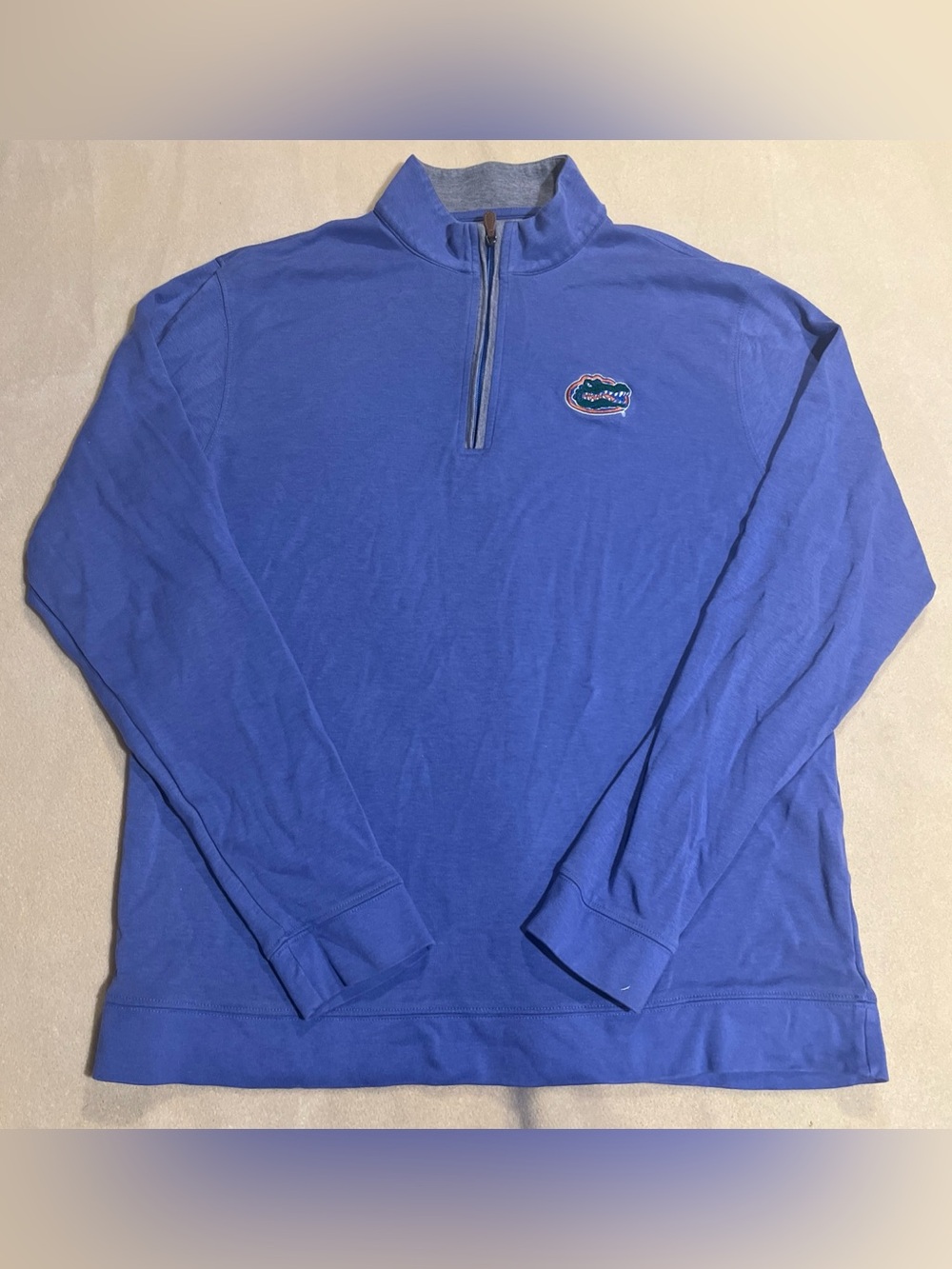 johnnie-O Florida Gators Royal Blue Quarter-Zip Pullover Sweater